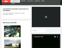 Tablet Screenshot of pmm-sa.com